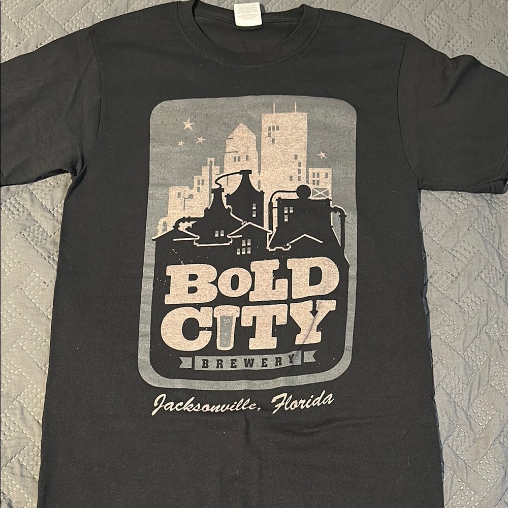 Bold City Brewery Jacksonville, FL Black Short Sleeve Tshirt